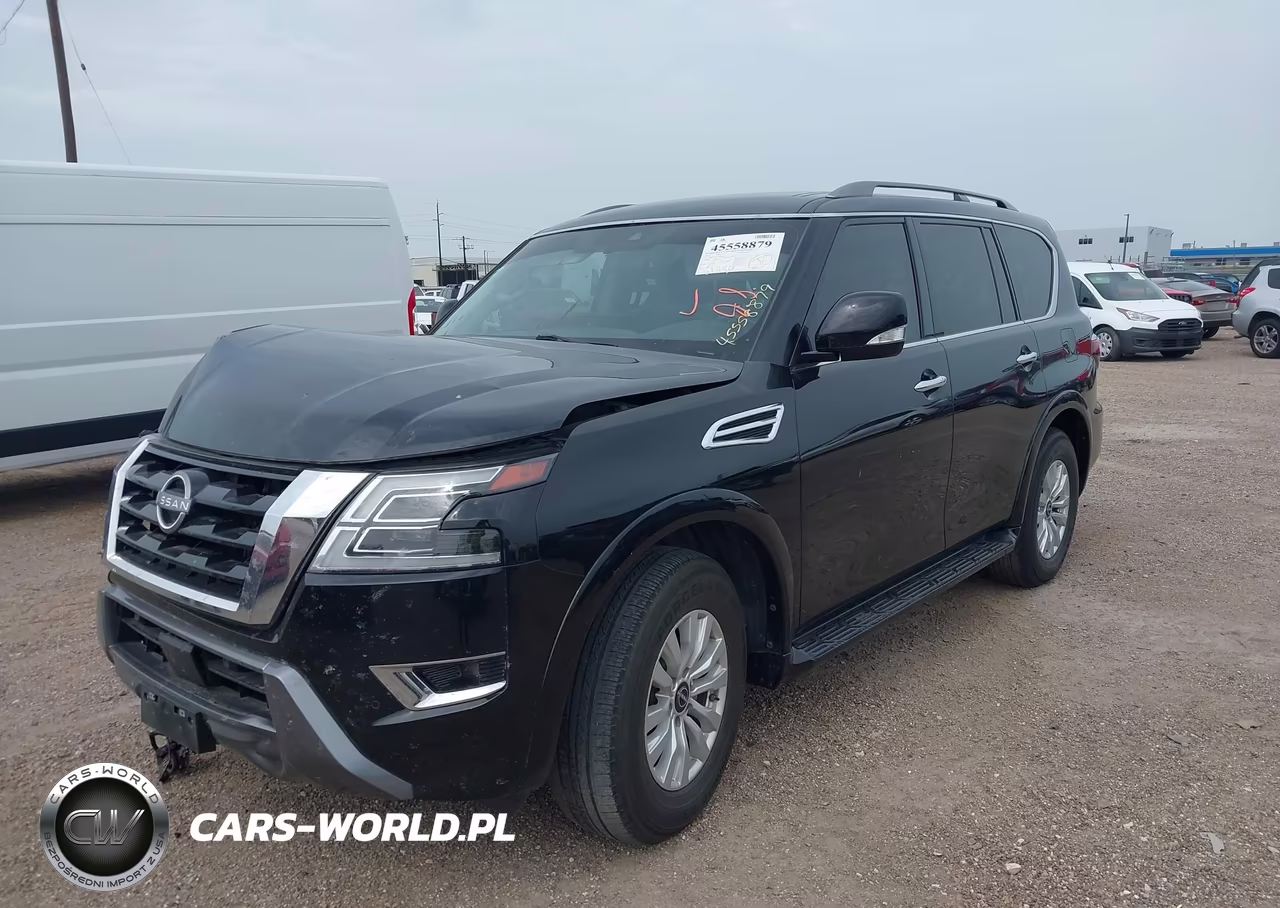 2023 Nissan Armada Sv 2Wd VIN:JN8AY2AC2P9180786 - 2