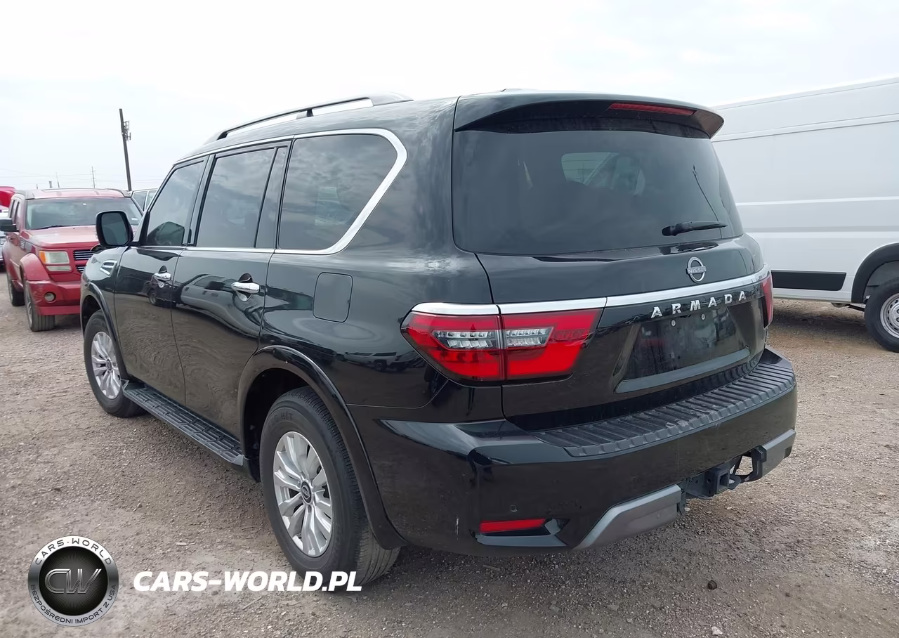 2023 Nissan Armada Sv 2Wd VIN:JN8AY2AC2P9180786 - 3
