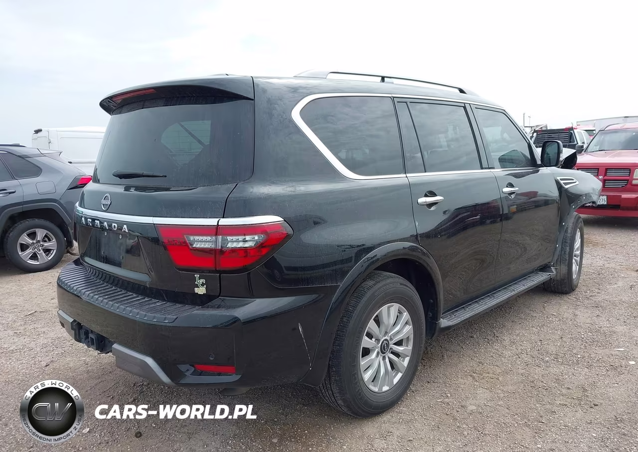 2023 Nissan Armada Sv 2Wd VIN:JN8AY2AC2P9180786 - 4
