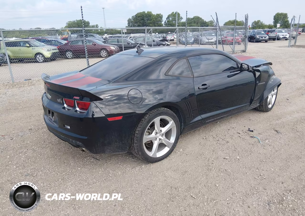 2013 Chevrolet Camaro 1Lt VIN:2G1FB1E39D9236521 - 4