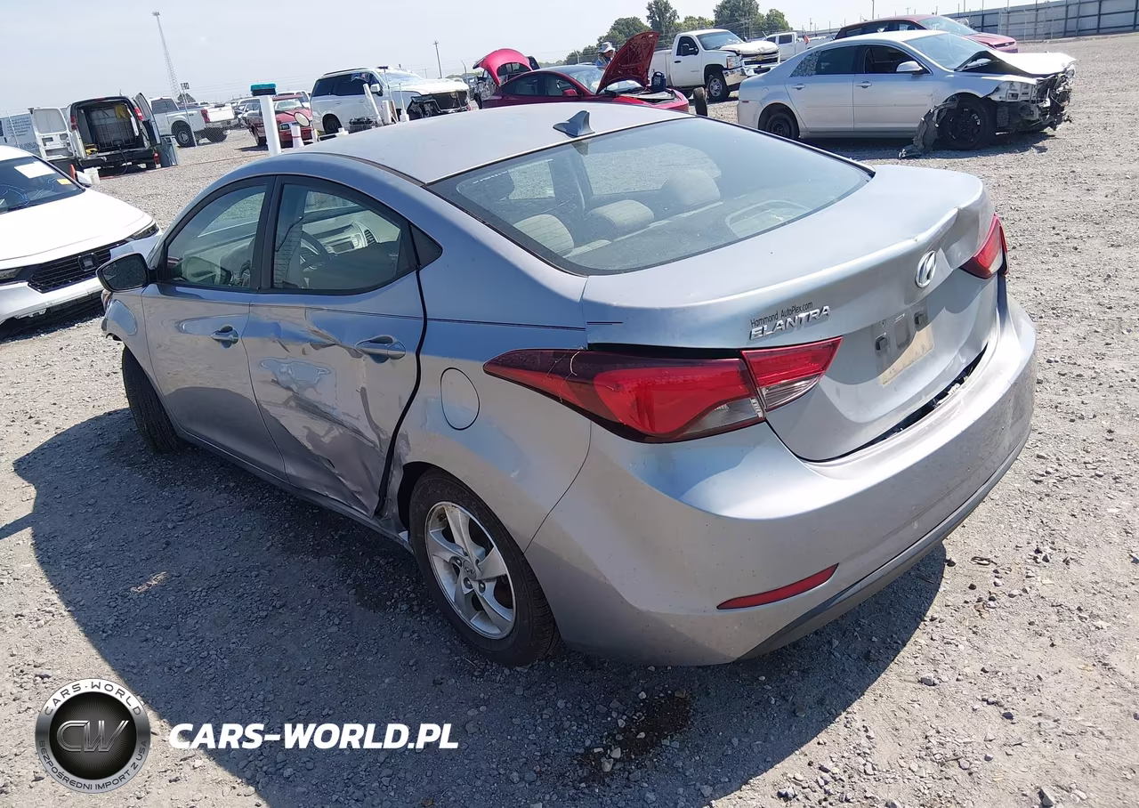 2015 Hyundai Elantra Se VIN:5NPDH4AE3FH563471 - 3