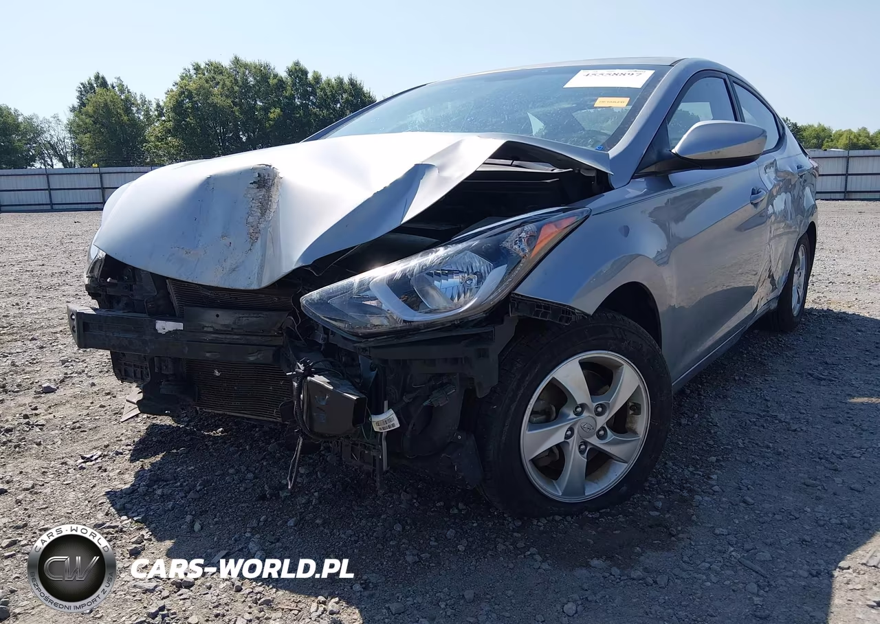 2015 Hyundai Elantra Se VIN:5NPDH4AE3FH563471 - 6