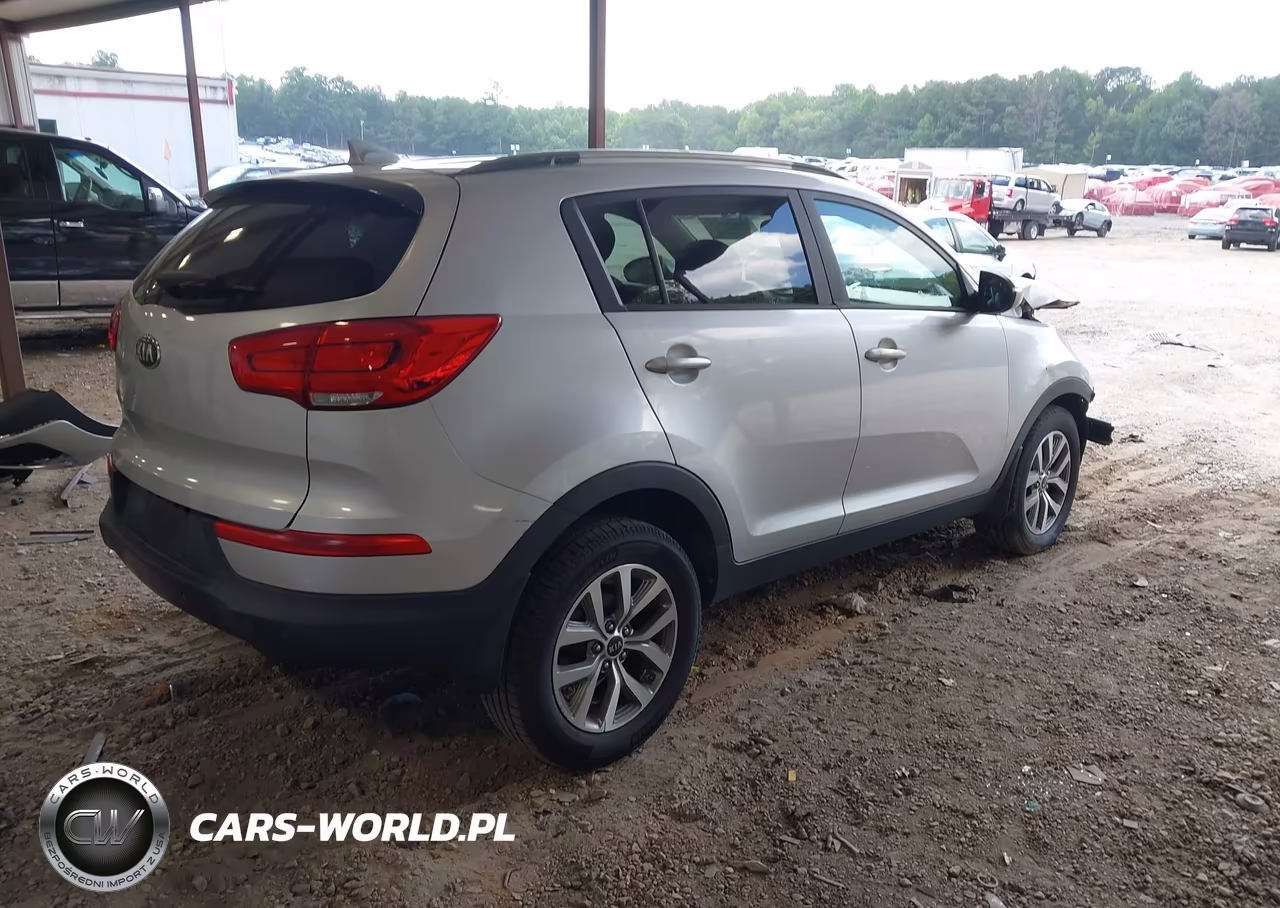 2014 Kia Sportage Lx VIN:KNDPB3AC9E7605359 - 4