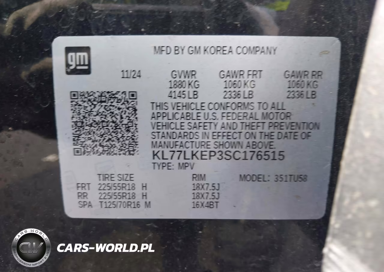 2025 Chevrolet Trax Fwd Activ VIN:KL77LKEP3SC176515 - 9
