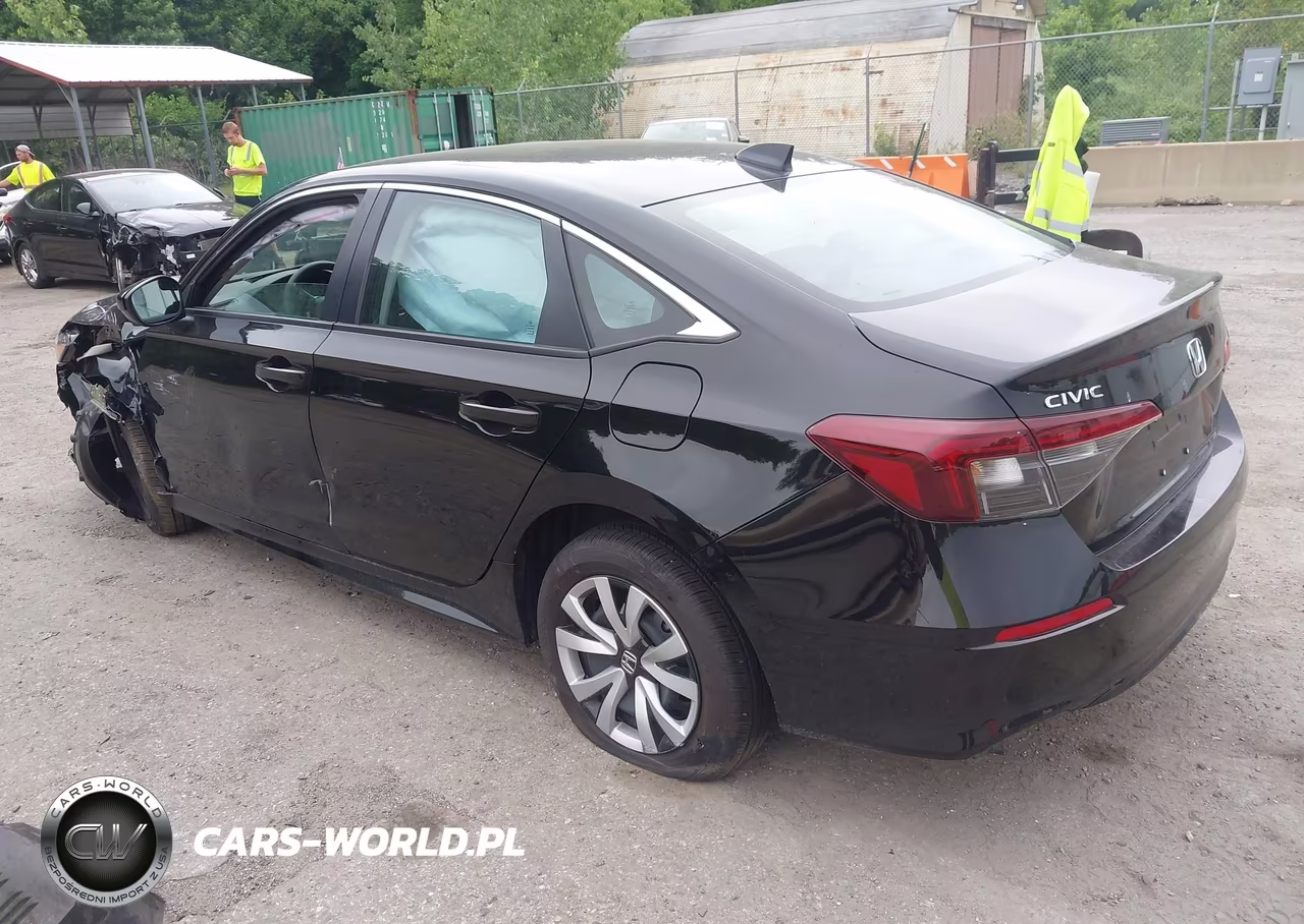 2026 Honda Civic Lx VIN:2HGFE2F27TH575634 - 3