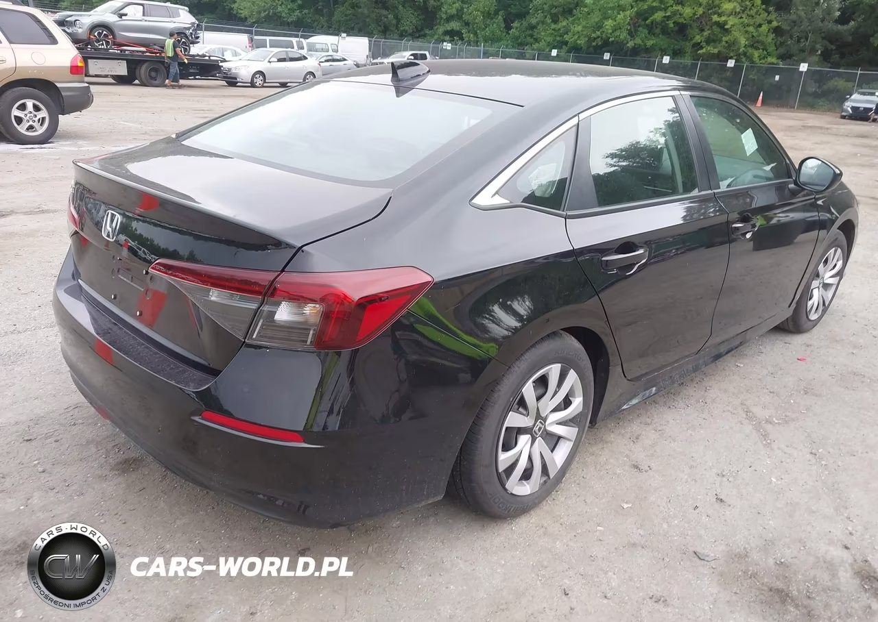 2026 Honda Civic Lx VIN:2HGFE2F27TH575634 - 4