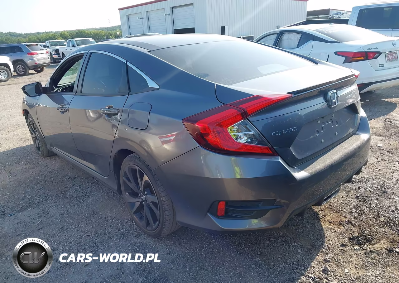 2021 Honda Civic Sport VIN:19XFC2F81ME004047 - 3