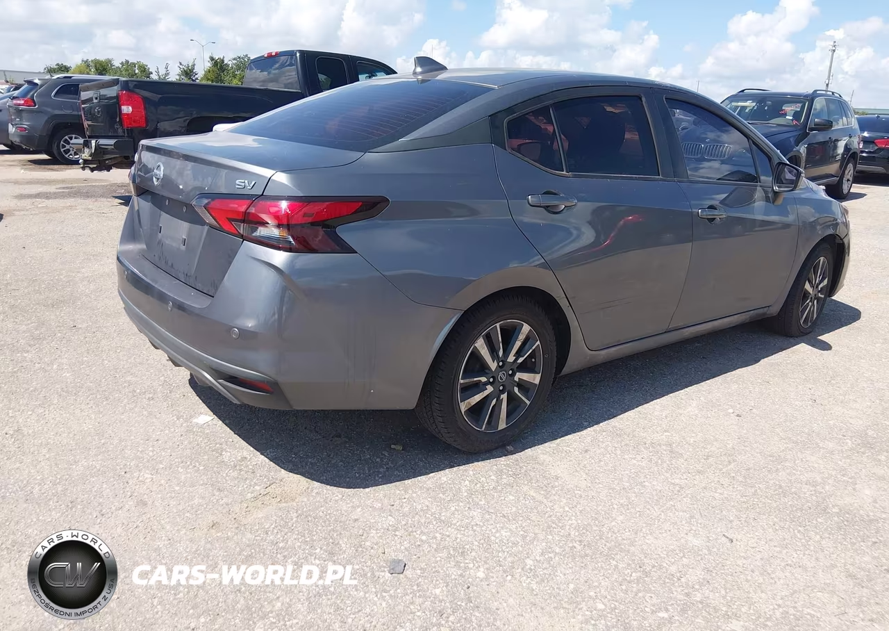2021 Nissan Versa Sv Xtronic Cvt VIN:3N1CN8EV5ML861302 - 4