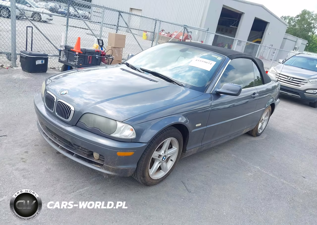2003 BMW 3 Series 325Ci VIN:WBABS33493PG89633 - 2