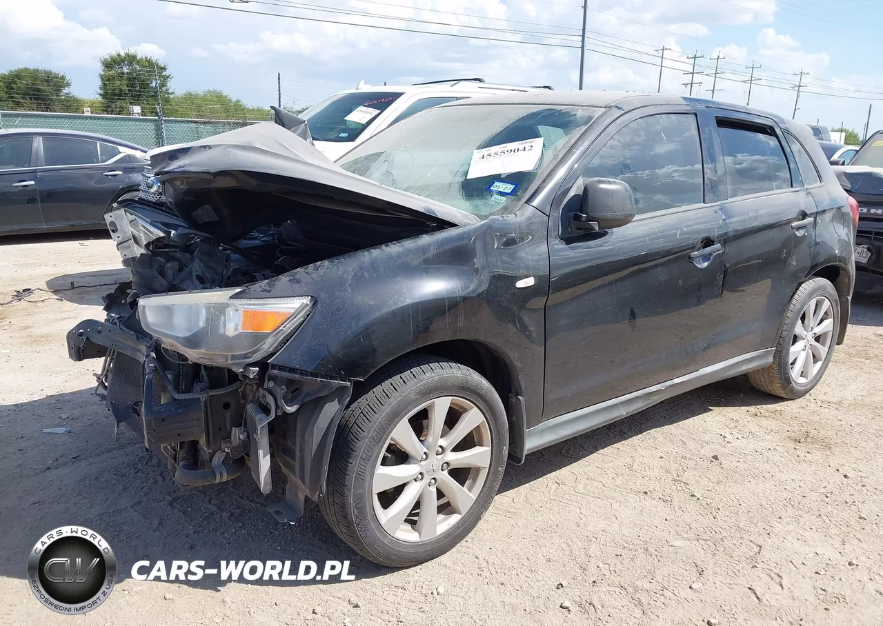 2013 Mitsubishi Outlander Sport Es VIN:4A4AP3AU1DE007298 - 2
