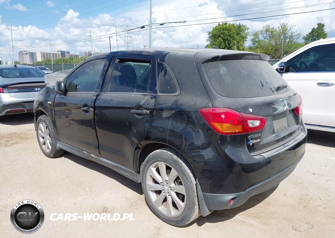 2013 Mitsubishi Outlander Sport Es VIN:4A4AP3AU1DE007298 - 3