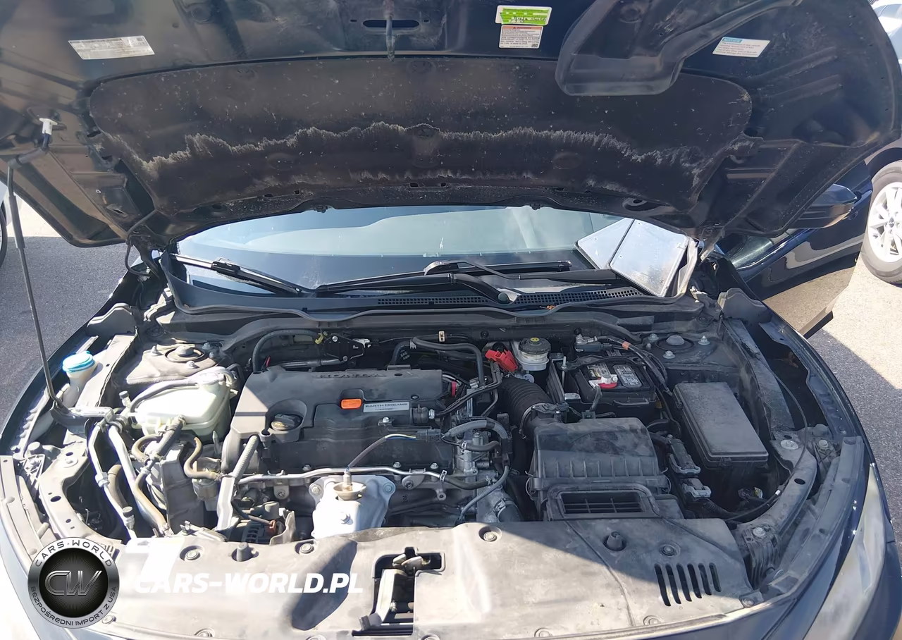 2019 Honda Civic Lx VIN:19XFC2F68KE007720 - 10