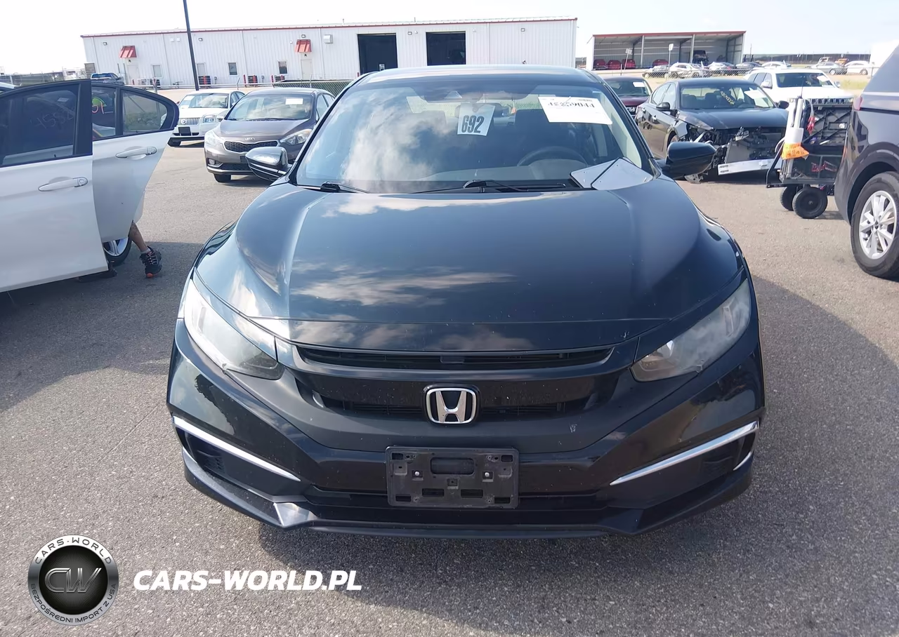 2019 Honda Civic Lx VIN:19XFC2F68KE007720 - 12