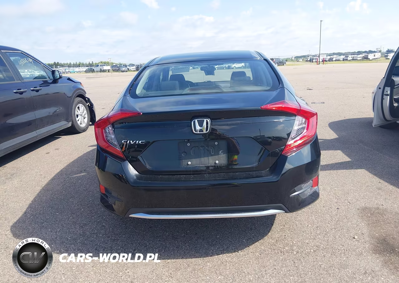 2019 Honda Civic Lx VIN:19XFC2F68KE007720 - 16