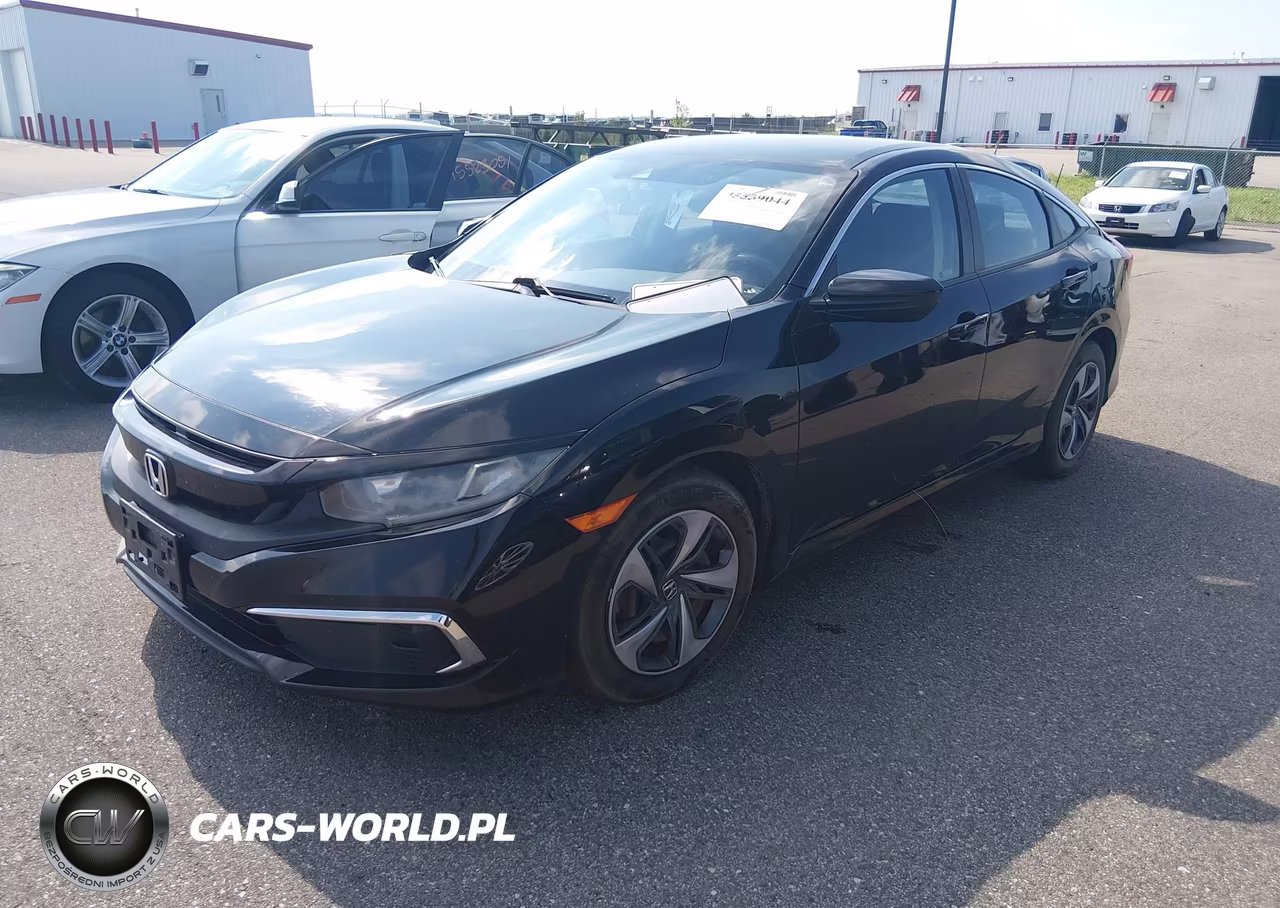 2019 Honda Civic Lx VIN:19XFC2F68KE007720 - 2