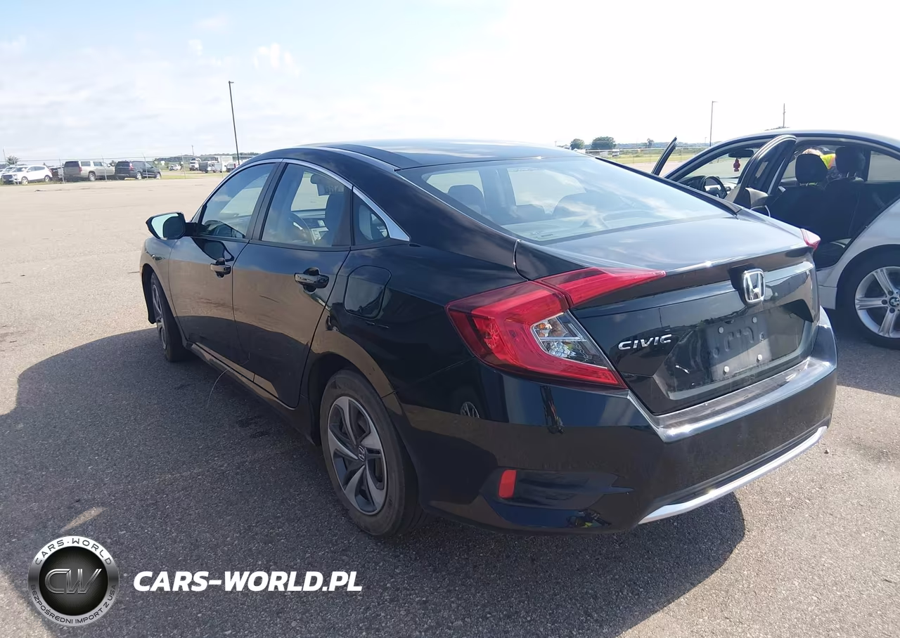 2019 Honda Civic Lx VIN:19XFC2F68KE007720 - 3