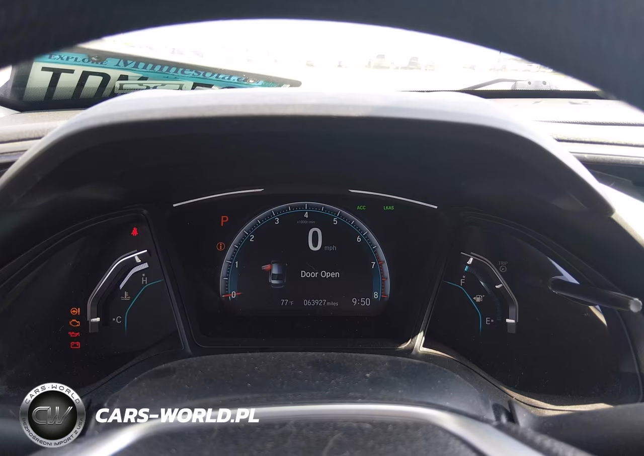 2019 Honda Civic Lx VIN:19XFC2F68KE007720 - 7