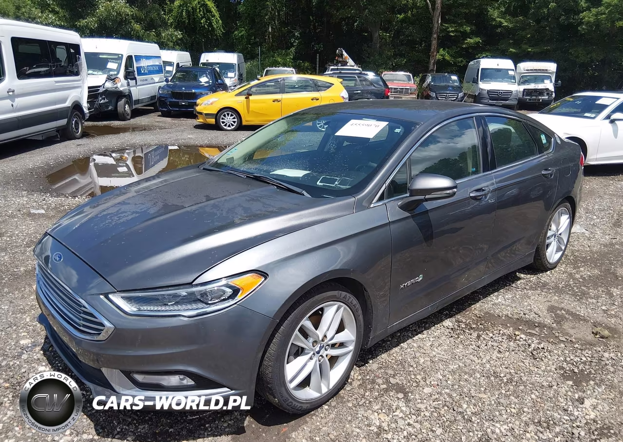 2018 Ford Fusion Hybrid Platinum-Titanium VIN:3FA6P0RU2JR151067 - 2