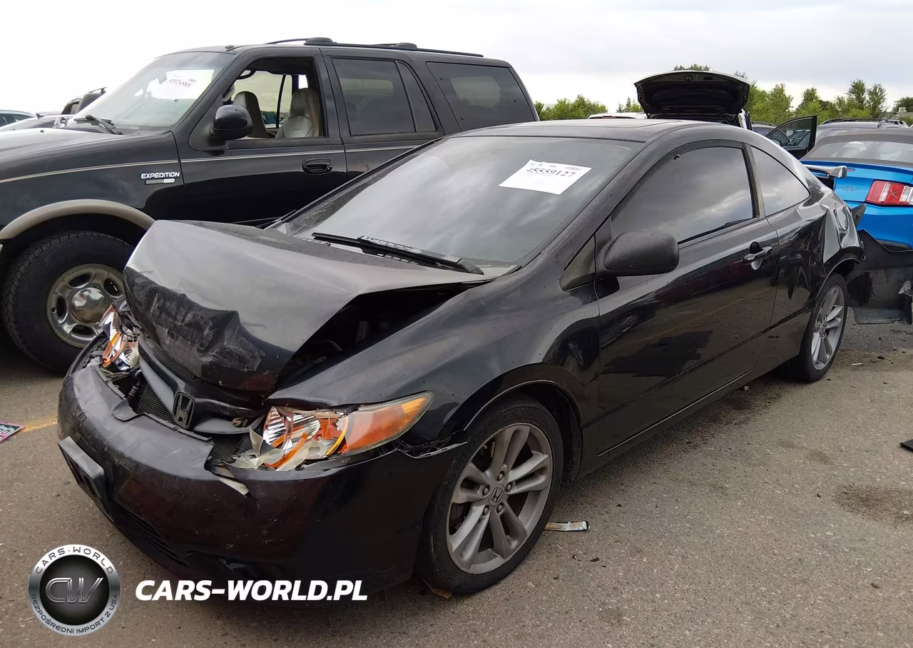 2008 Honda Civic Si VIN:2HGFG21588H703981 - 2
