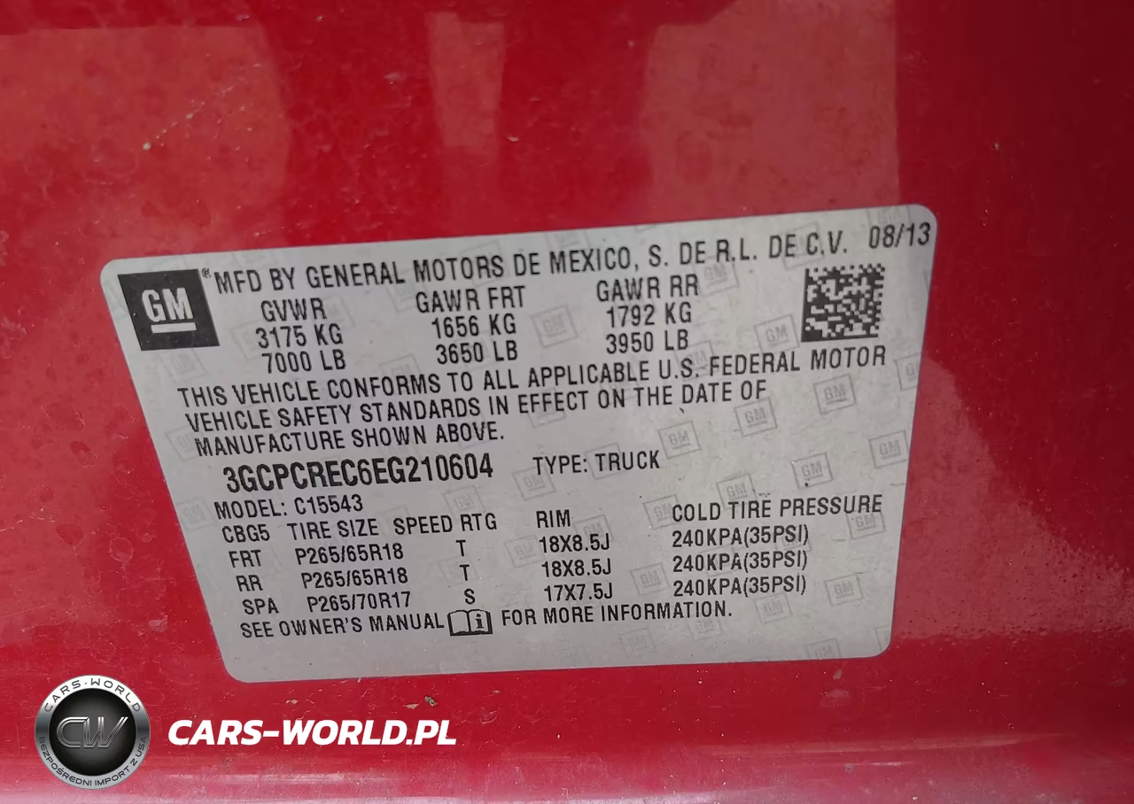 2014 Chevrolet Silverado 1500 Lt VIN:3GCPCREC6EG210604 - 9