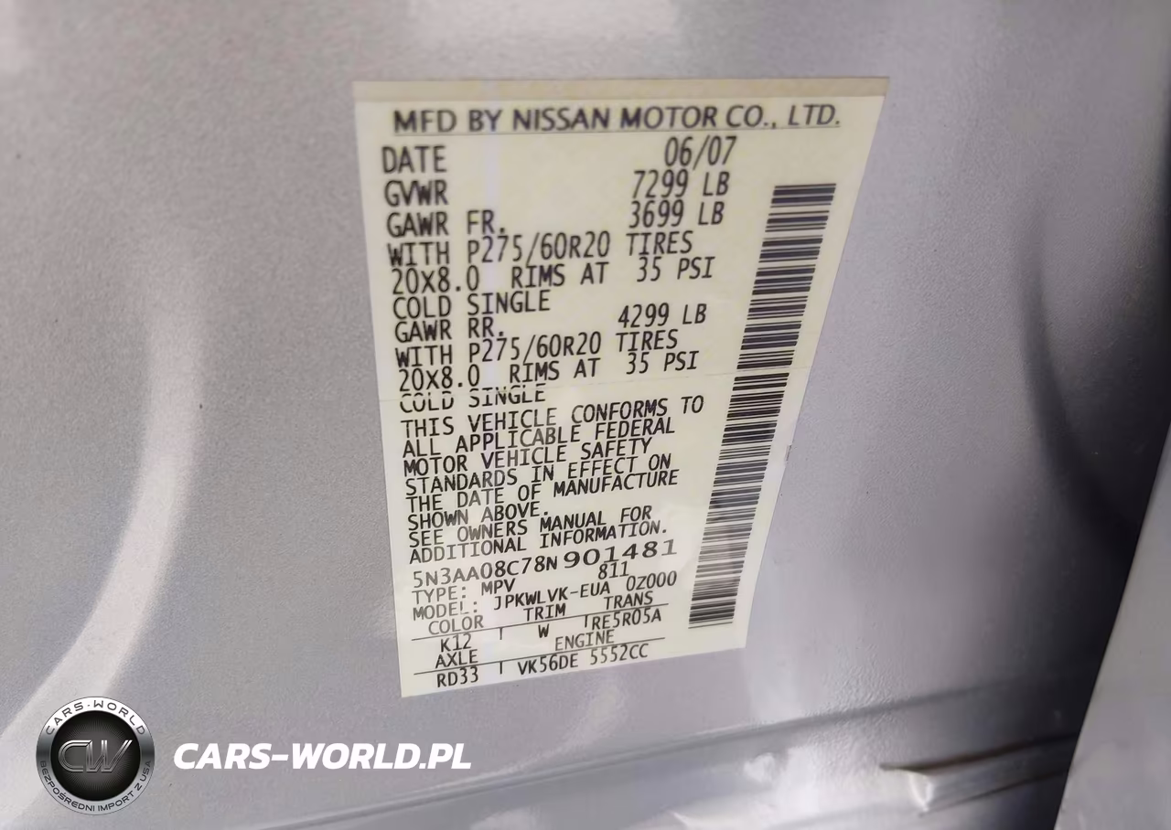 2008 Infiniti Qx56 VIN:5N3AA08C78N901481 - 9