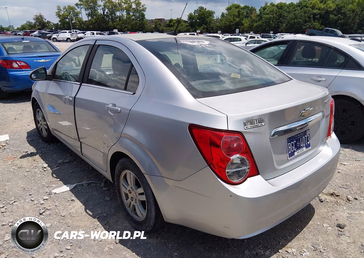 2012 Chevrolet Sonic 1Lt VIN:1G1JD5SB8C4168382 - 3