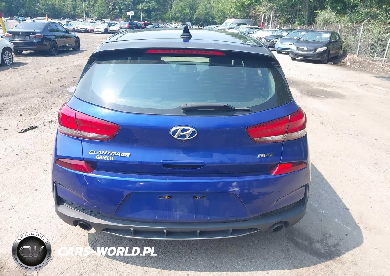 2019 Hyundai Elantra Gt N Line VIN:KMHH55LC7KU104550 - 17