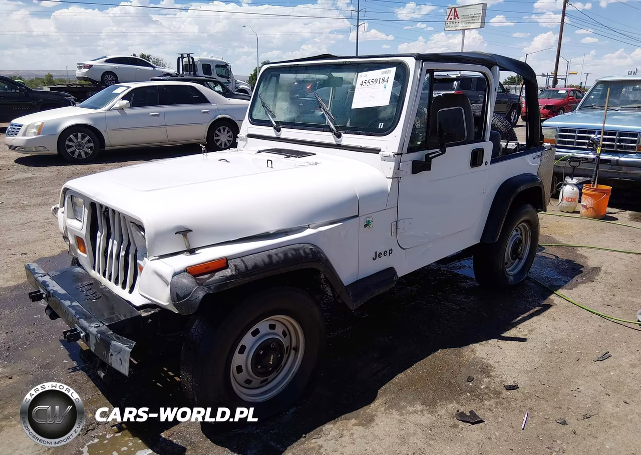 1994 Jeep Wrangler - Yj S VIN:1J4FY19P4RP406452 - 2