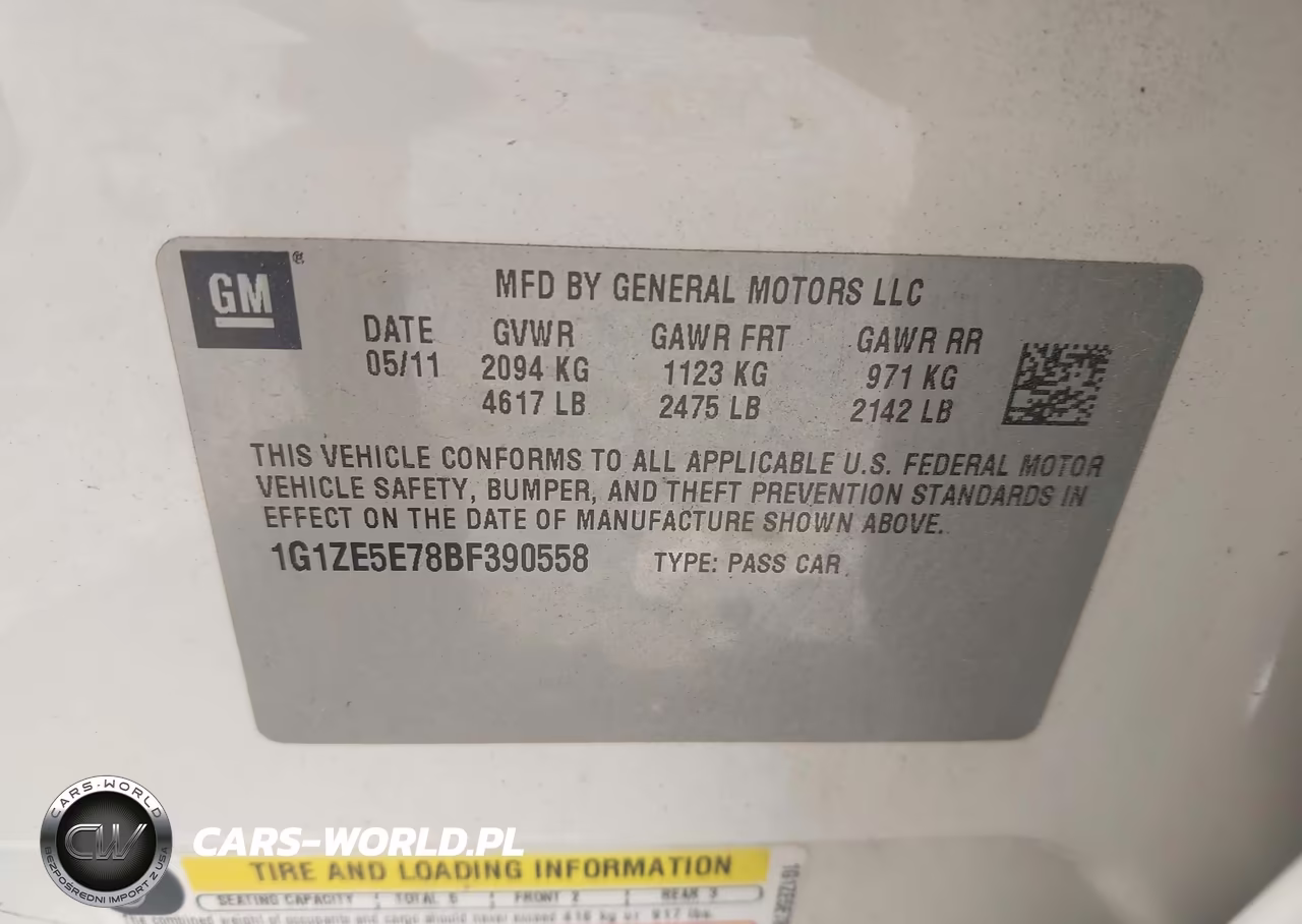 2011 Chevrolet Malibu Ltz VIN:1G1ZE5E78BF390558 - 9