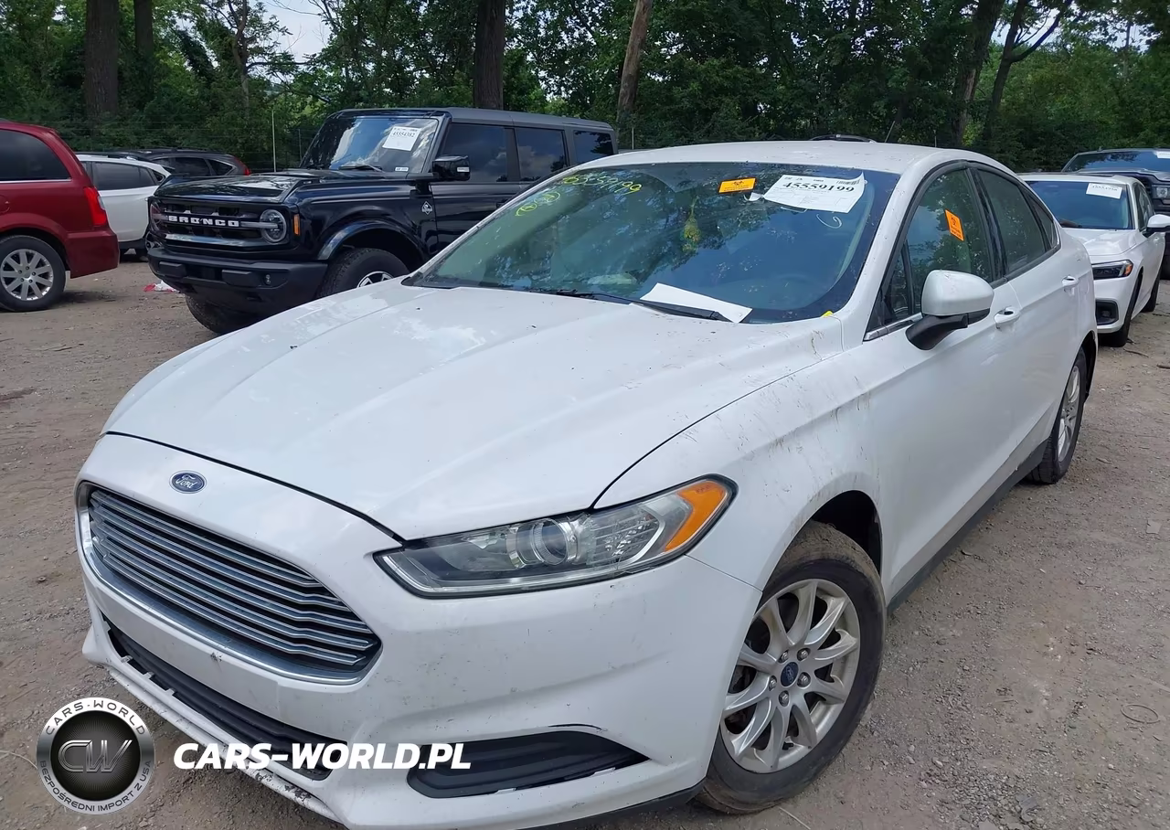 2016 Ford Fusion S VIN:3FA6P0G78GR240728 - 2