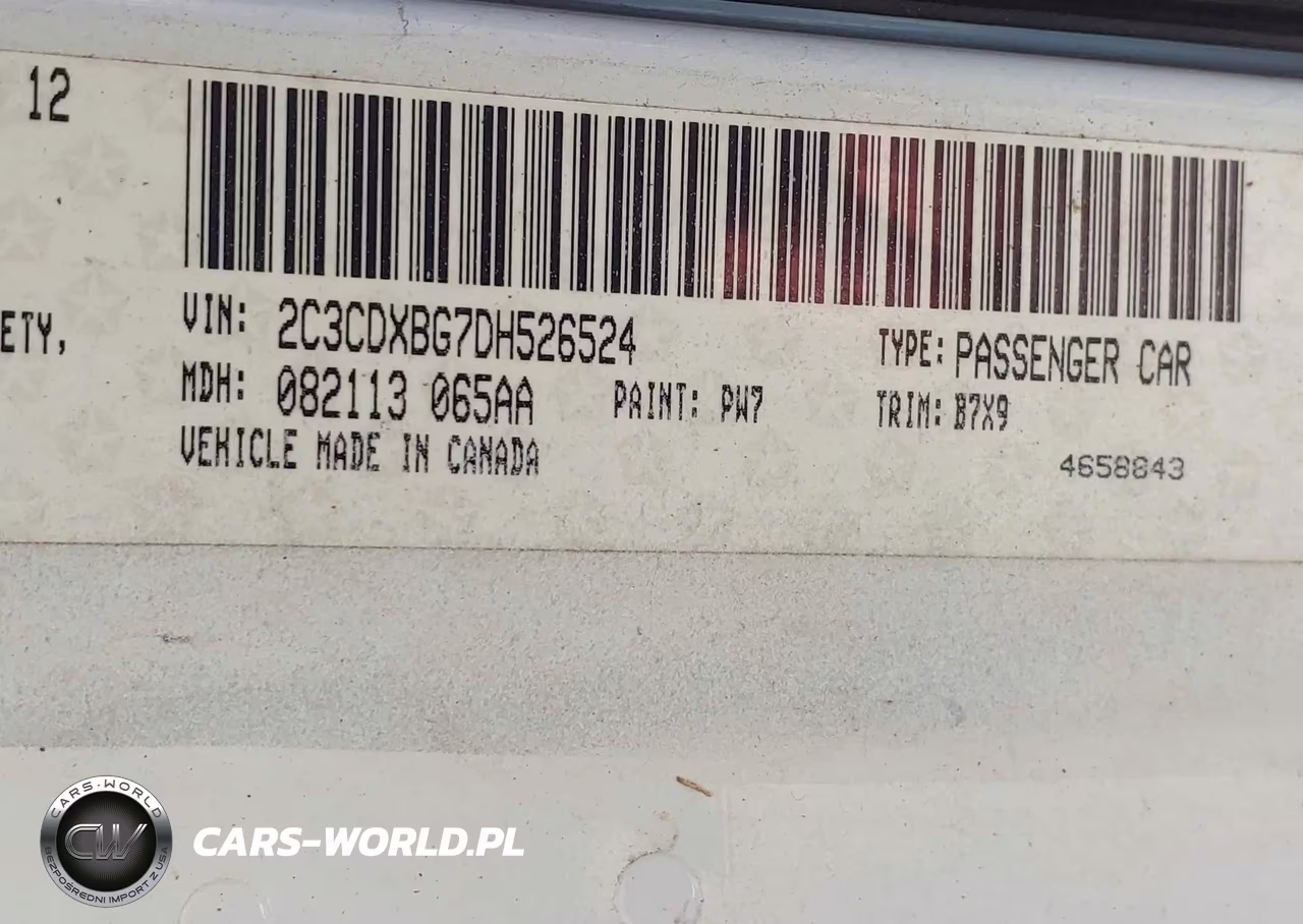 2013 Dodge Charger Se VIN:2C3CDXBG7DH526524 - 9