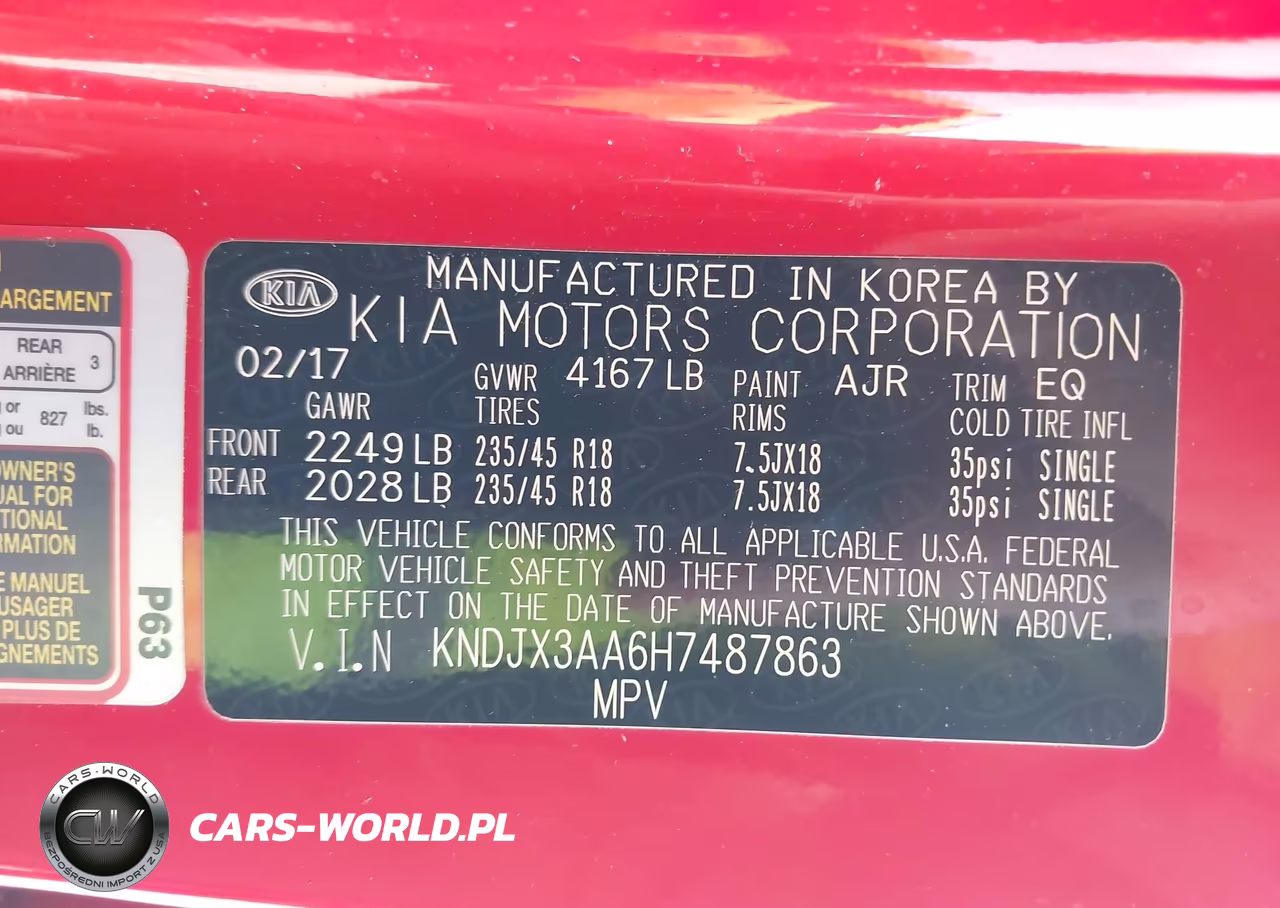 2017 Kia Soul ! VIN:KNDJX3AA6H7487863 - 9
