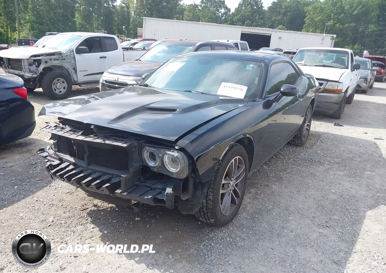 2019 Dodge Challenger Sxt Awd VIN:2C3CDZGGXKH656539 - 2