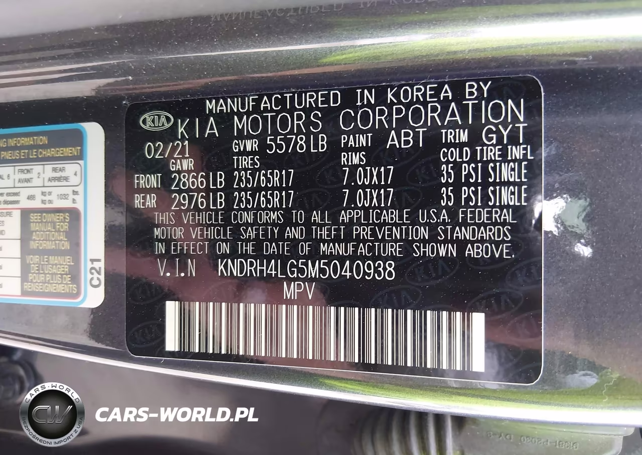 2021 Kia Sorento Hybrid Ex VIN:KNDRH4LG5M5040938 - 9