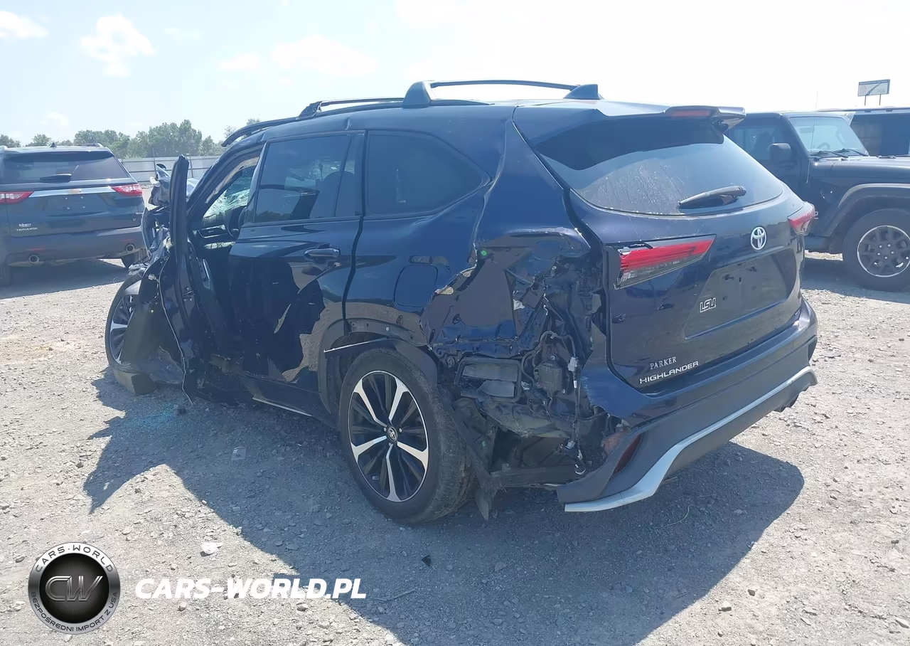 2021 Toyota Highlander Xse VIN:5TDLZRAH6MS083044 - 3