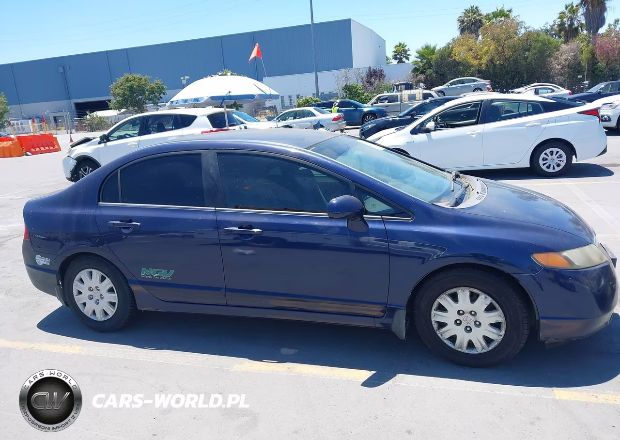 2007 Honda Civic Gx VIN:1HGFA46527L000741 - 13