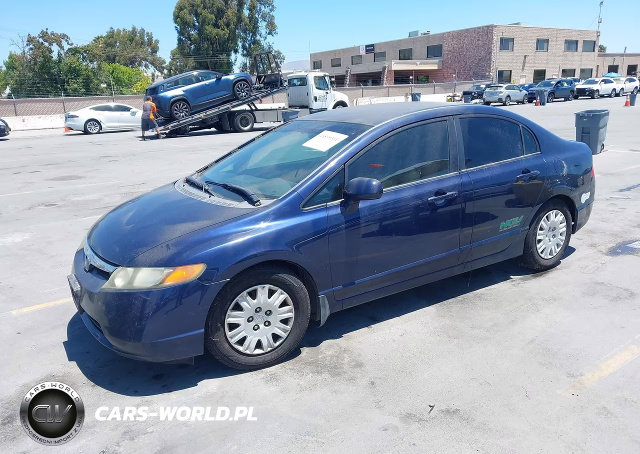 2007 Honda Civic Gx VIN:1HGFA46527L000741 - 2