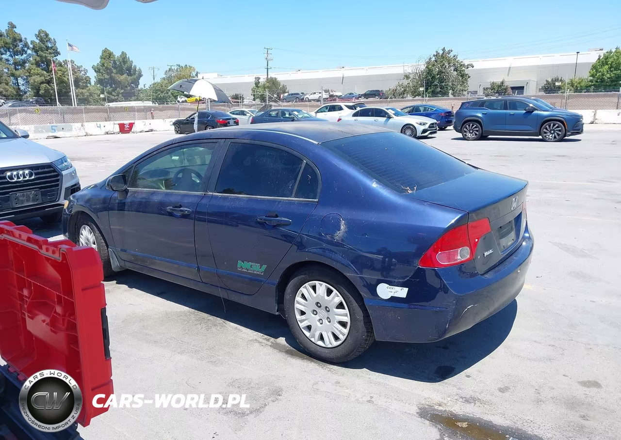 2007 Honda Civic Gx VIN:1HGFA46527L000741 - 3