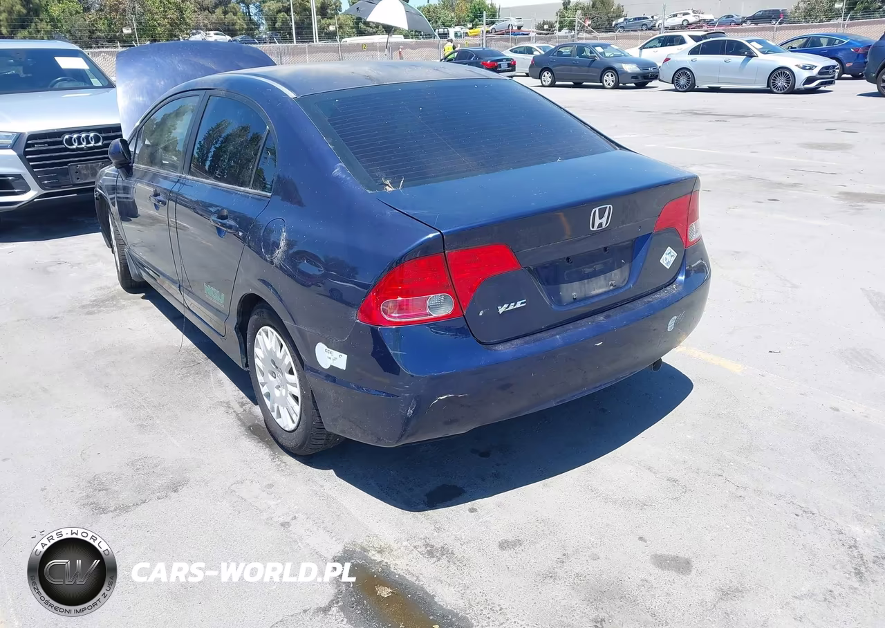 2007 Honda Civic Gx VIN:1HGFA46527L000741 - 6