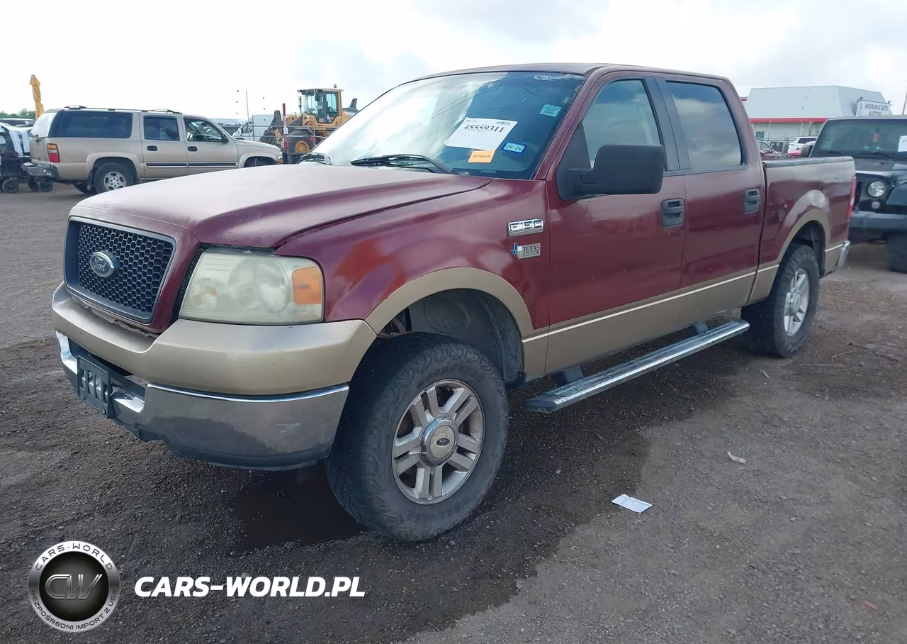 2005 Ford F-150 Xlt VIN:1FTRW12W55KE92386 - 2