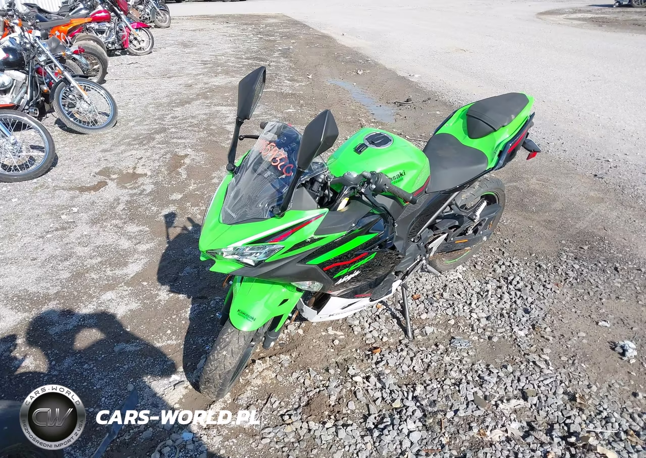 2022 Kawasaki Ex400 VIN:JKAEXKG1XNDAG8410 - 2