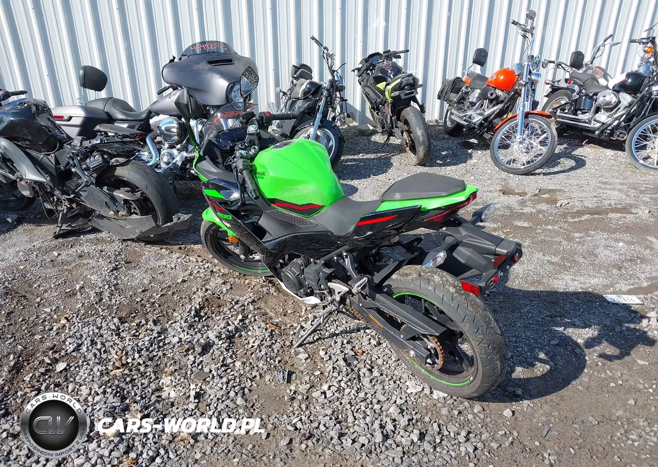 2022 Kawasaki Ex400 VIN:JKAEXKG1XNDAG8410 - 3