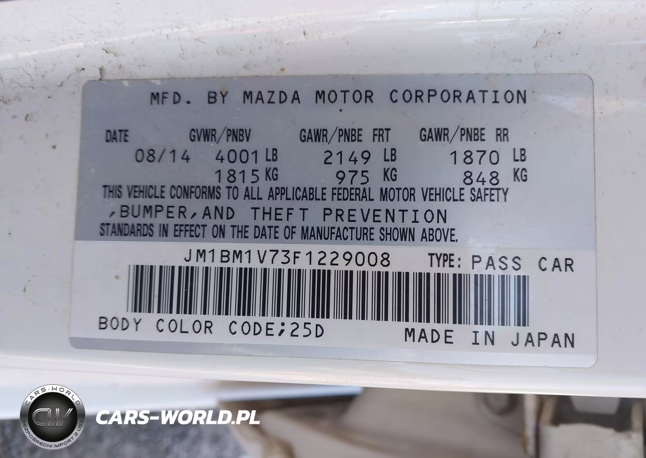 2015 Mazda Mazda3 I Touring VIN:JM1BM1V73F1229008 - 9