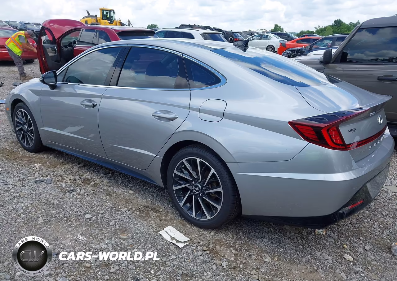 2020 Hyundai Sonata Sel Plus VIN:5NPEJ4J24LH029955 - 3