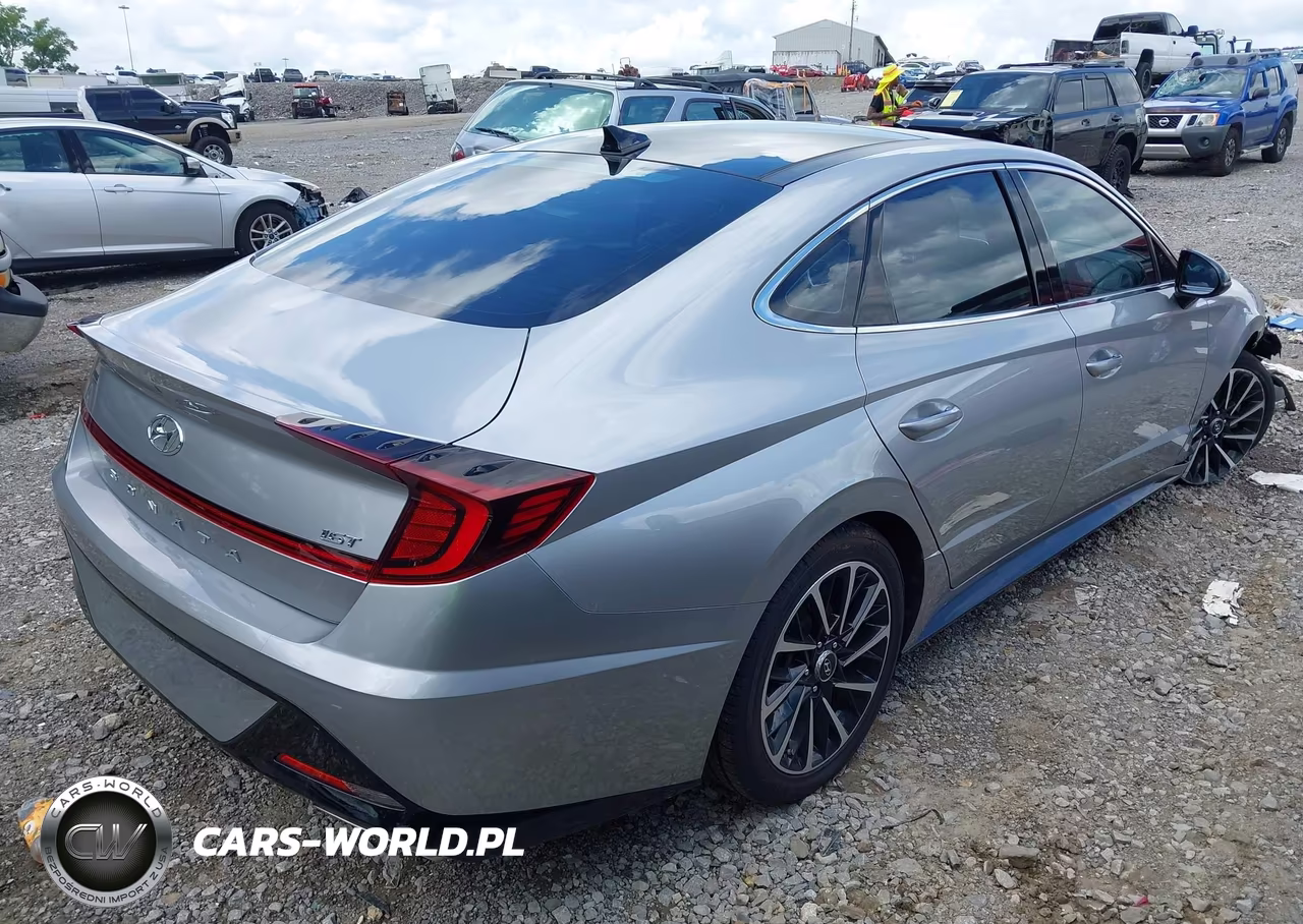 2020 Hyundai Sonata Sel Plus VIN:5NPEJ4J24LH029955 - 4