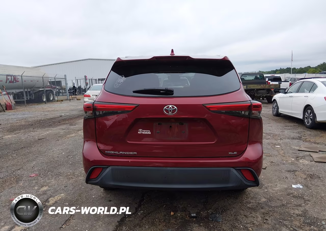 2021 Toyota Highlander Xle VIN:5TDGZRAH6MS087855 - 17