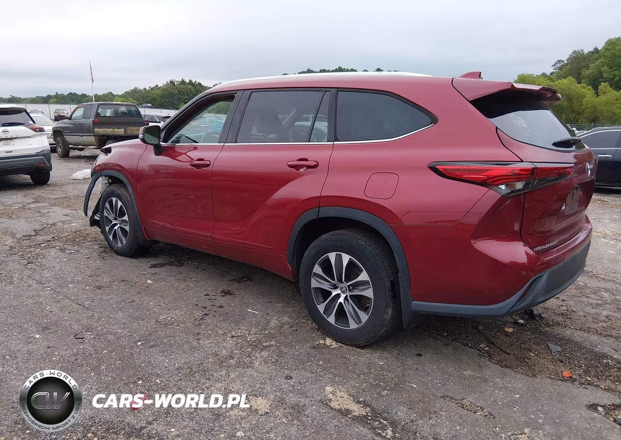 2021 Toyota Highlander Xle VIN:5TDGZRAH6MS087855 - 3