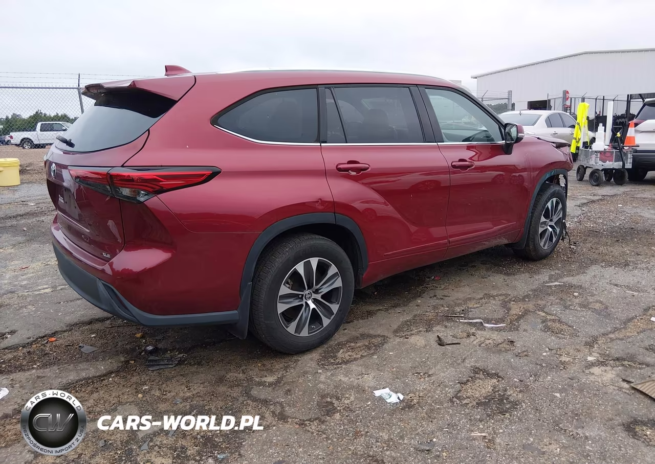 2021 Toyota Highlander Xle VIN:5TDGZRAH6MS087855 - 4