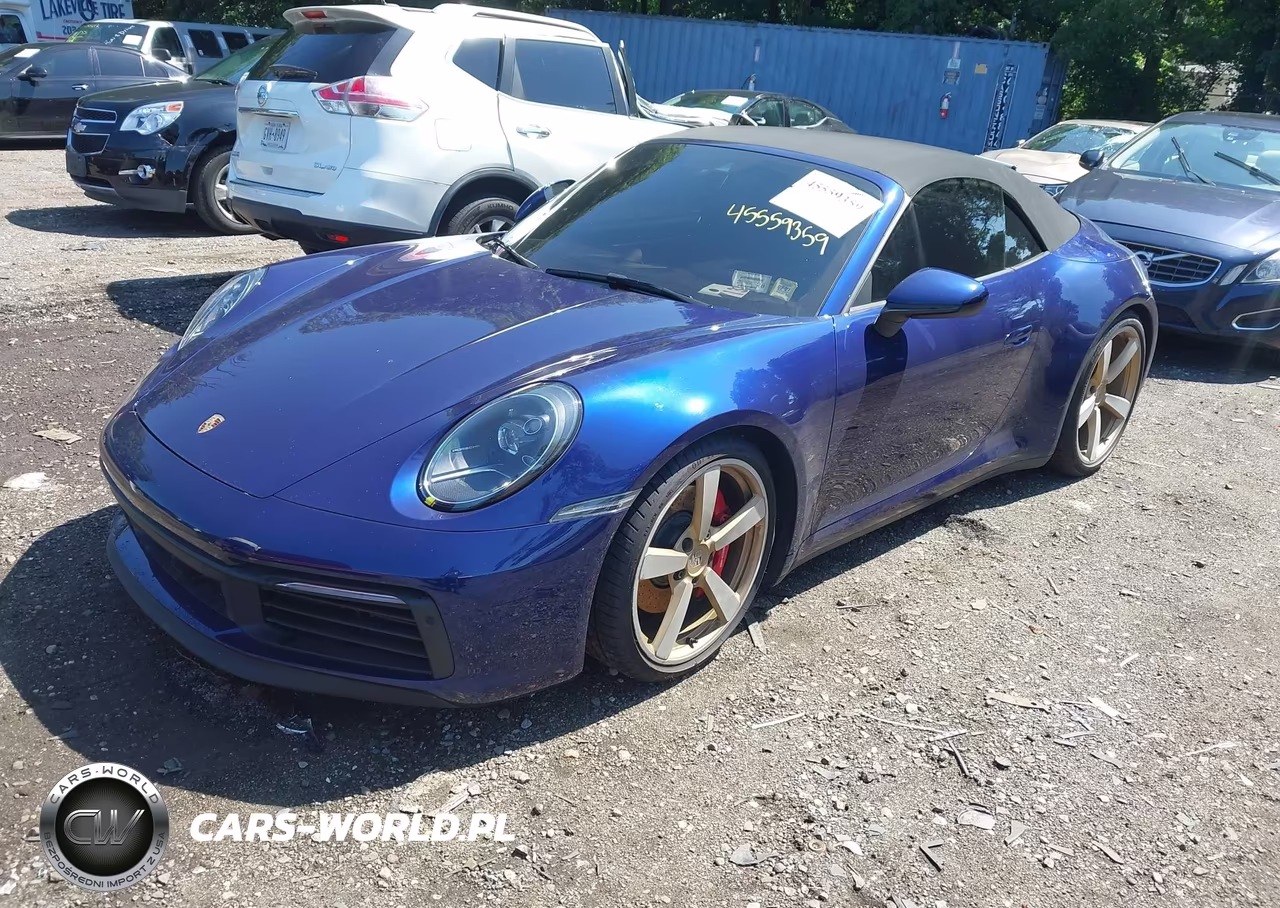 2020 Porsche 911 Carrera 4S Cabriolet VIN:WP0CB2A92LS262627 - 2