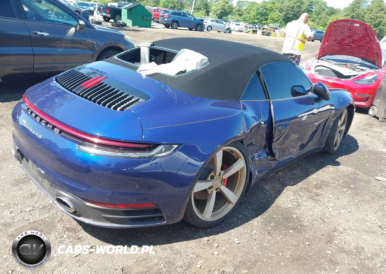 2020 Porsche 911 Carrera 4S Cabriolet VIN:WP0CB2A92LS262627 - 4